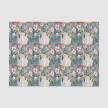 Papier Tissu Floral
