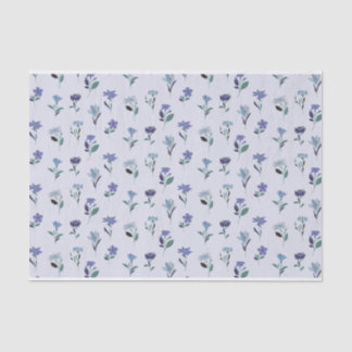 Mousseline Papier Tissu Floral