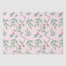Papier Tissu Floral rose Nosegay