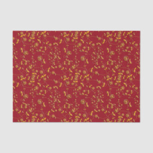 Mousseline Papier Tissu Gold Swils