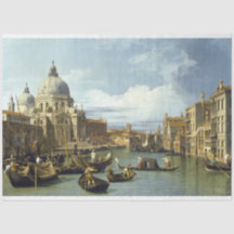 Papier Tissu Grand Canal Venise