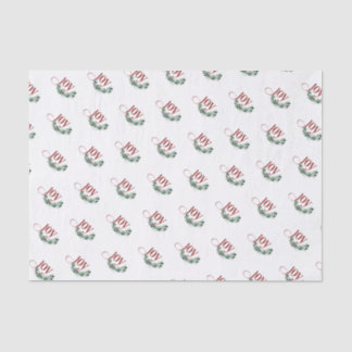 Mousseline Papier Tissu Holiday Joy