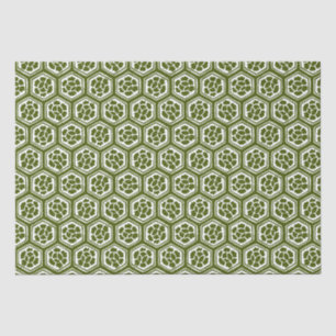 Mousseline Papier Tissu japonais Motif Kabuki