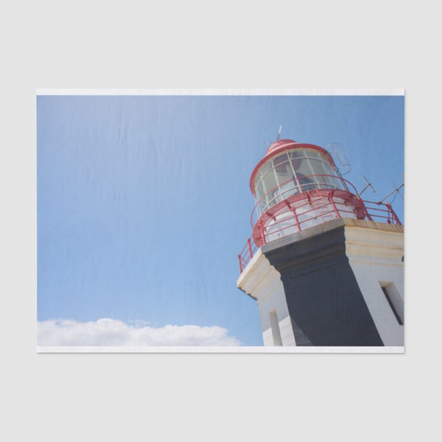 Mousseline Papier Tissu Lighthouse (Recto)