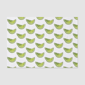 Mousseline Papier Tissu Lime