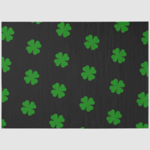 Mousseline Papier Tissu Lucky Clover