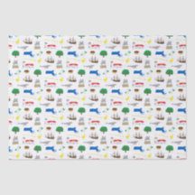 Papier Tissu Massachusetts