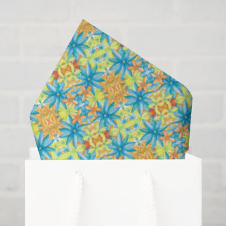 Mousseline Papier Tissu Mosaïque Pat