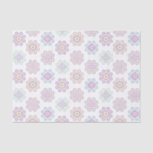 Mousseline Papier Tissu Motif Inspiré Hmong