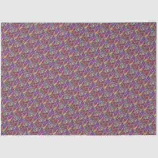 Mousseline Papier Tissu Motte Tapis Rouge