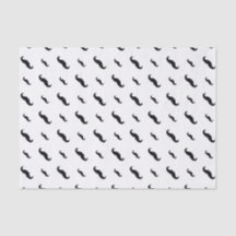 Papier Tissu Moustache