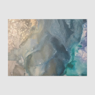 Mousseline Papier Tissu Ocean Vibes   Papier papier papier ca