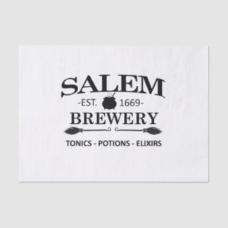 Mousseline Papier Tissu Salem Brewery