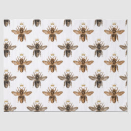 Mousseline Papier Tissu Série Honey Bee Design 15