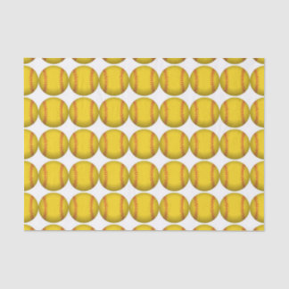 Mousseline Papier Tissu Softball