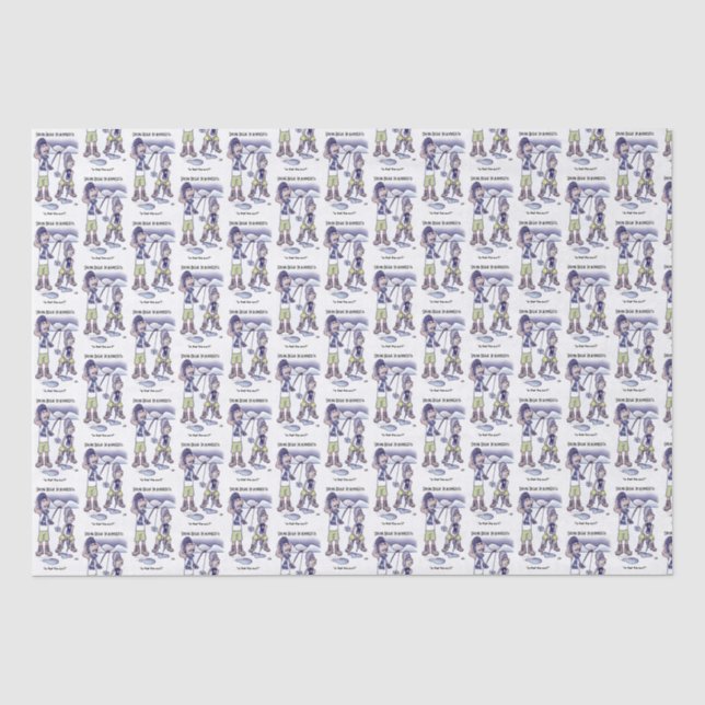 Mousseline Papier tissu Spring Break (Recto)