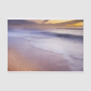 Mousseline Papier Tissu Sunrise Beach