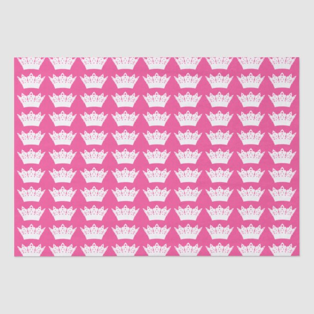 Mousseline PAPIER TISSU "Tiaras" (Recto)