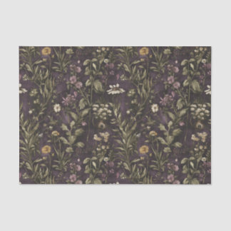 Mousseline Papier Tissu Tissu Du Jardin Du Twilight - Fleur E