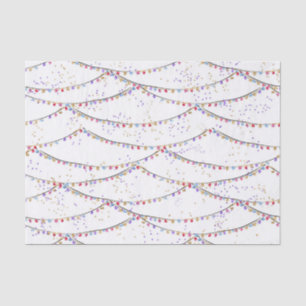 Mousseline Papier Tissu Tropical Holiday Christmas