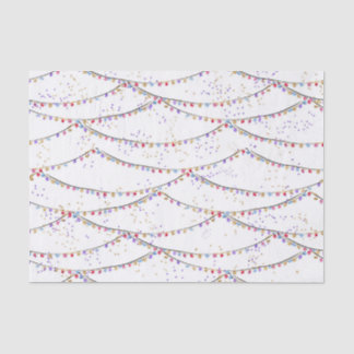 Mousseline Papier Tissu Tropical Holiday Christmas