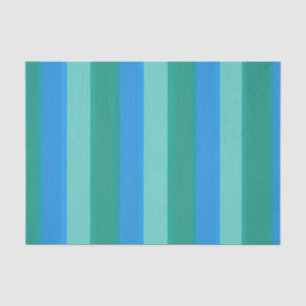 Mousseline Papier Tissu Turquoise et Turquoise Atomique