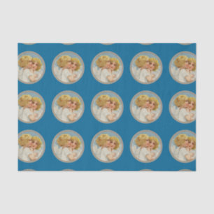 Mousseline Papier Tissu Twin Angels