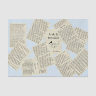 Mousseline papier tissu vintage