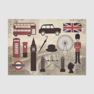 Mousseline Papier Tissue de Londres