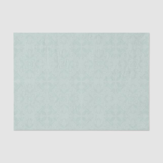 Mousseline Papier vert Tissu Envelopper couleur solide (Recto)