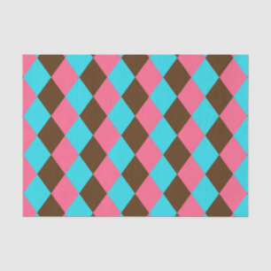Mousseline Pastels au chocolat à l'arlequin - PAPIER À LAVAGE