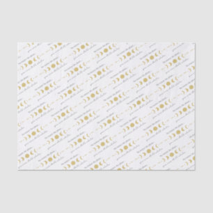 Mousseline Peu Importe Le Papier Tissu De La Lune De Phase