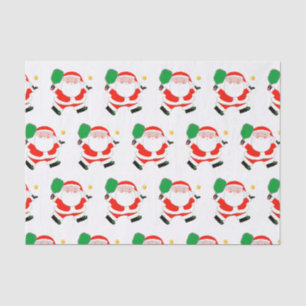 Mousseline Pickball Noël Vacances Tissu Papier