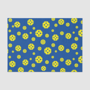 Mousseline Pickleball motif papier de remplissage pour cadeau