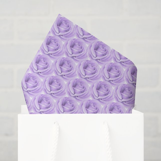 Mousseline Roses de papier de tissus (Sac cadeau)