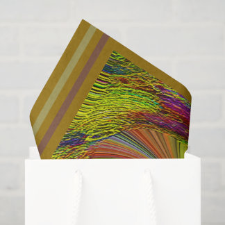 Mousseline "Roue chromatique de travers" (25 x 35 cm) Papier