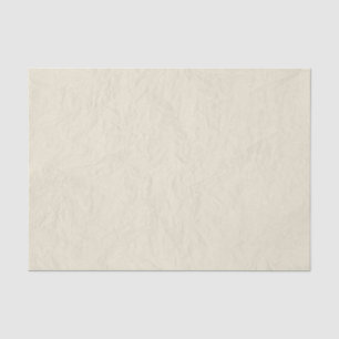 Mousseline Rustique de papier chiffonné par Noël en crème