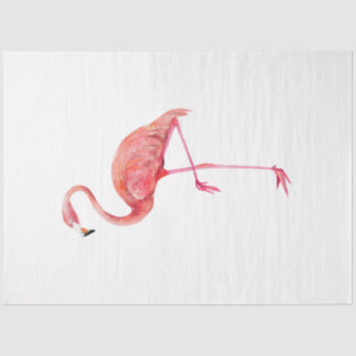 Mousseline Série d'oiseaux tropicaux : papier de tissus Flama