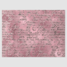 Série papier rose éphémère design 18