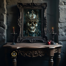 Mousseline Skeleton gothique Skull Decoupage papier de tissus