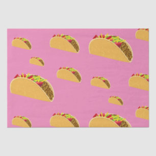 Mousseline Taco Mardi Design - Papier Tissu