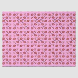 Mousseline Tête cerise très Lipstick Baisers Tissu Papier