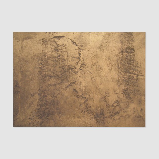 Mousseline Tissu en papier bronze or (Recto)