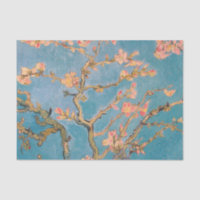 TISSU PAPIER VAN GOGH ALMOND BLOSSOM