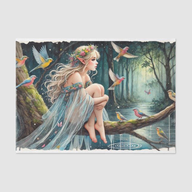 Mousseline Tissue Papier (Recto)