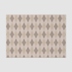 Mousseline Tons beiges Jacquard Motif Tissus papier