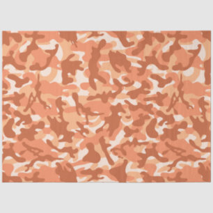 Mousseline Un papier tissu Sherbet orange