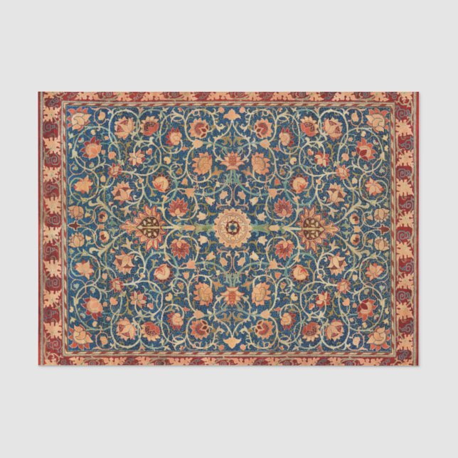 Mousseline William Morris ARTS ET CRAFTS TISSUE PAPIER (Recto)