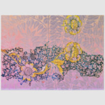 William Morris FLEURS ET FEUILLE Tissus Papier