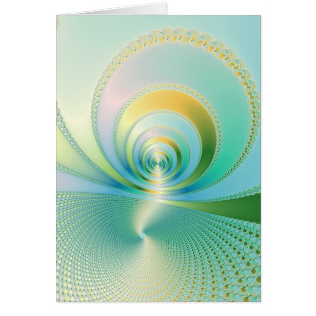 Mousson - carte de fractale (Devant)